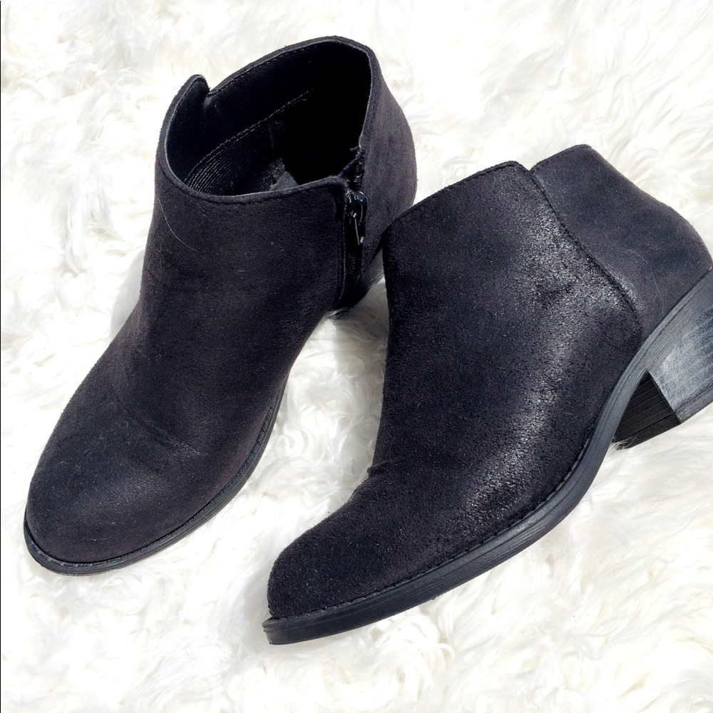 Rue21 Side Zip Suede Boots Size 6.5